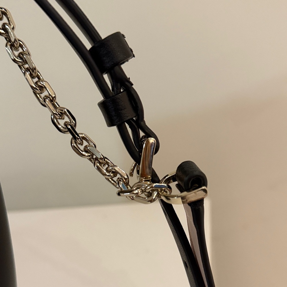 Kate Spade Black Scalloped Chain Shoulder Bag - Picture 3 of 3